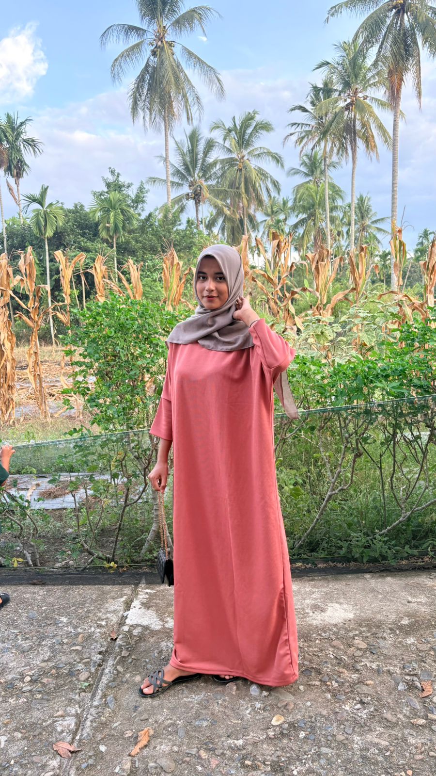 Gamis Batwing  knit japan /Rossa 